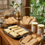 Cafe Crispy Breads: ขนมปังกรอบเนยหนึบทำขายทำรวย