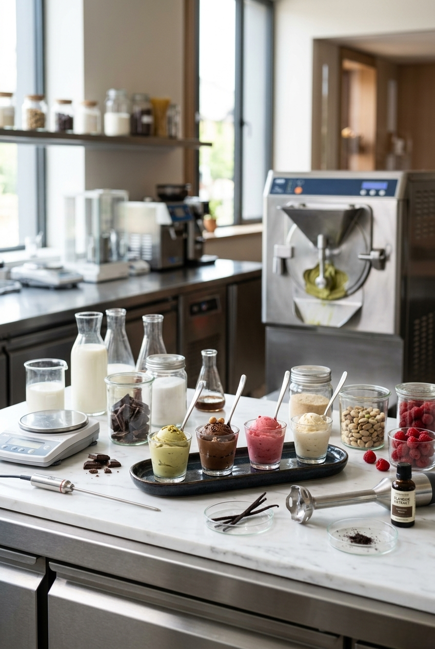 BooksBOOK-16 Gelato Science: วิทยาศาสตร์และการปรุงเจลาโต้แท้ - Image 1